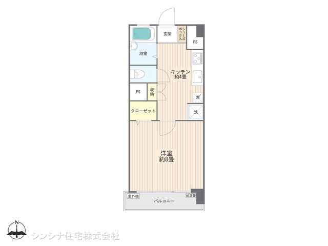 G00282898 神奈川県横浜市南区高砂町１丁目 中古マンション 1180万円【間取図】
