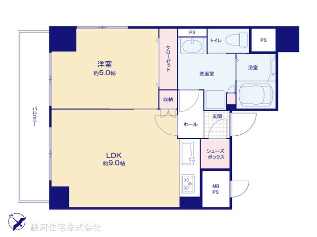 G00299893 東京都台東区三ノ輪２丁目 中古マンション 2999万円【間取図】