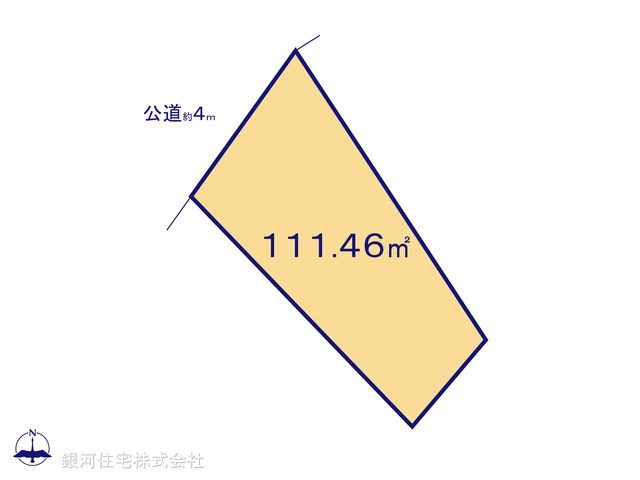 G00310656 神奈川県愛甲郡愛川町半原 土地 480万円【区画図】