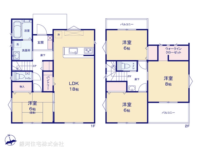 G00328890 千葉県千葉市若葉区千城台東３丁目 中古一戸建て 3490万円【間取図】