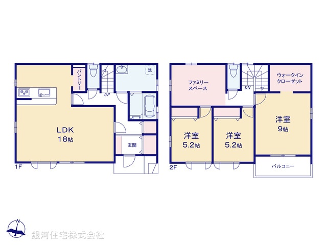 G00332570 埼玉県入間市三ツ木台 中古一戸建て 3180万円【間取図】
