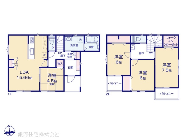 G00337110 神奈川県小田原市飯田岡 中古一戸建て 2690万円【間取図】