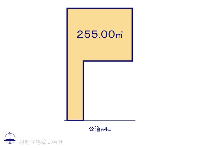 G00337473 千葉県木更津市江川 土地 880万円【区画図】