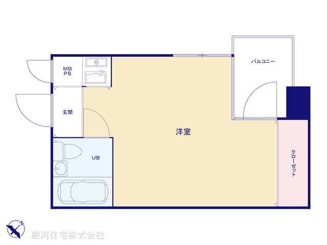 G00349318 東京都武蔵野市西久保３丁目 中古マンション 1110万円【間取図】