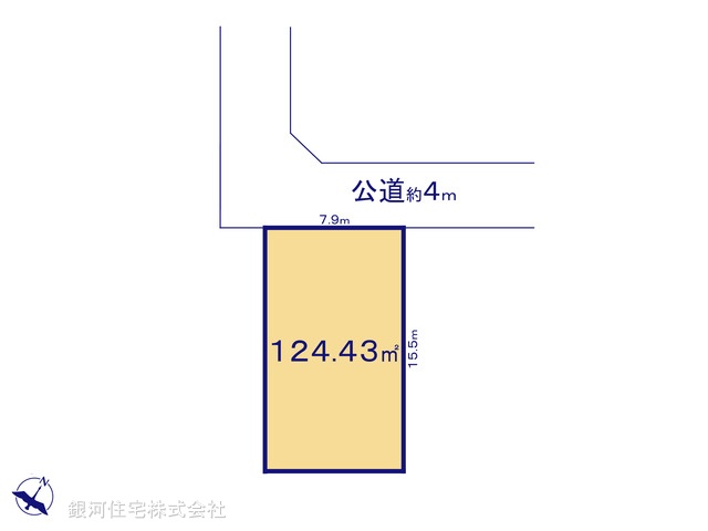 G00351021 東京都西多摩郡瑞穂町むさし野２丁目 土地 1680万円【区画図】
