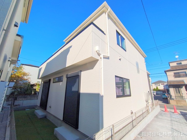 G00351148 千葉県市川市本北方２丁目 新築一戸建て 3790万円 土地面積115.88m² (約35.05坪) 建物面積97.29m² (約29.43坪) 間取り４ＬＤＫ 築年月2024年10月(築１年以内)【外観7】