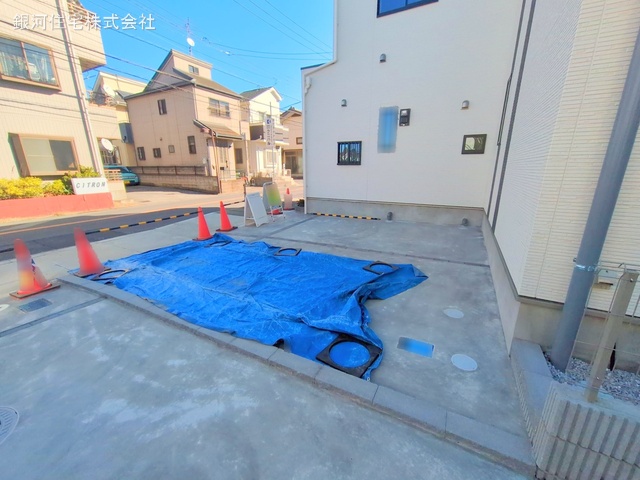 G00351148 千葉県市川市本北方２丁目 新築一戸建て 3790万円 土地面積115.88m² (約35.05坪) 建物面積97.29m² (約29.43坪) 間取り４ＬＤＫ 築年月2024年10月(築１年以内)【外観10】