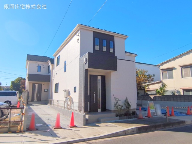 G00351148 千葉県市川市本北方２丁目 新築一戸建て 3790万円 土地面積115.88m² (約35.05坪) 建物面積97.29m² (約29.43坪) 間取り４ＬＤＫ 築年月2024年10月(築１年以内)【外観17】