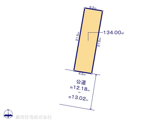 G00355448 東京都町田市相原町 土地 2590万円【区画図】