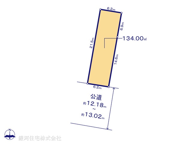G00355449 東京都町田市相原町 土地 2590万円【区画図】