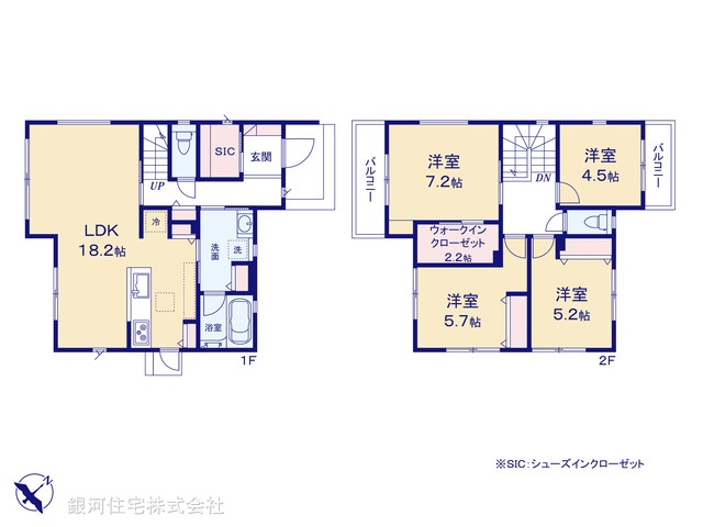 G00356002 千葉県成田市寺台 中古一戸建て 4280万円【間取図】