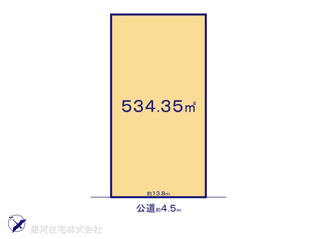G00357150 千葉県佐倉市臼井 土地 4880万円【区画図】