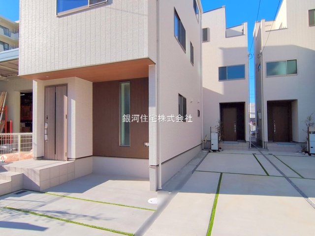 G00357538 千葉県市川市新浜１丁目 中古一戸建て 5490万円 土地面積66.12m² (約20.00坪) 建物面積102.79m² (約31.09坪) 間取り３ＬＤＫ 築年月2024年12月(築1年)【外観16】