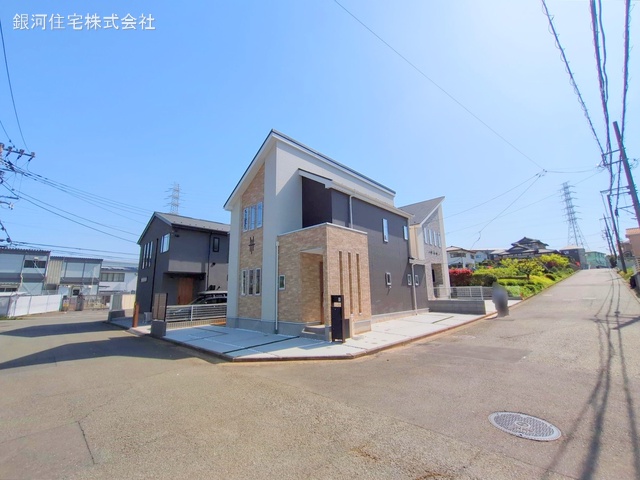 G00358290 神奈川県横浜市青葉区あかね台１丁目 新築一戸建て 6880万円 土地面積146.91m² (約44.44坪) 建物面積101.14m² (約30.59坪) 間取り４ＬＤＫ 築年月2025年04月(築１年以内)【外観3】