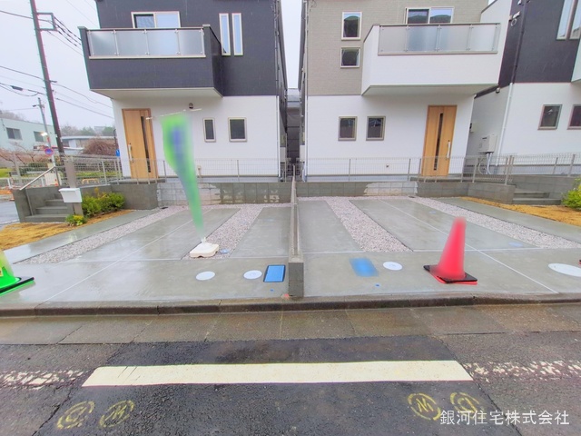 G00360407 東京都八王子市鑓水２丁目 新築一戸建て 4499万円 土地面積121.47m² (約36.74坪) 建物面積97.02m² (約29.34坪) 間取り４ＬＤＫ 築年月2025年04月【外観9】