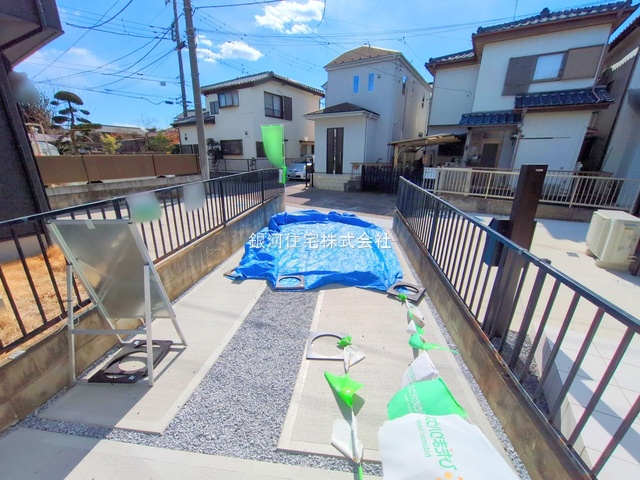 G00360602 埼玉県上尾市大字瓦葺 新築一戸建て 2790万円 土地面積124.06m² (約37.52坪) 建物面積98.33m² (約29.74坪) 間取り４ＬＤＫ 築年月2025年02月(築１年以内)【外観18】