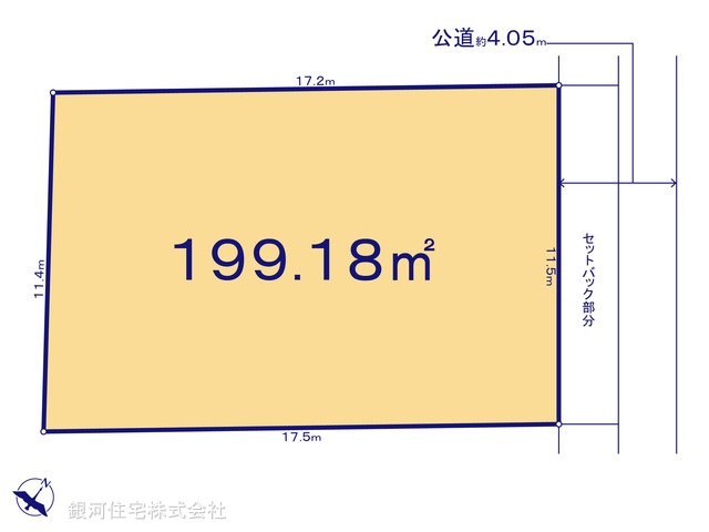 G00361708 東京都杉並区下高井戸３丁目 土地 1億3300万円【区画図】