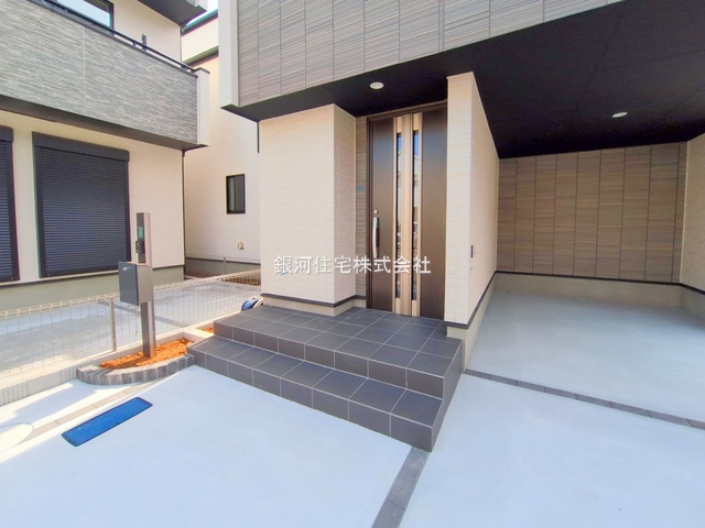 G00364088 千葉県市川市大和田４丁目 新築一戸建て 4590万円 土地面積64.56m² (約19.52坪) 建物面積102.87m² (約31.11坪) 築年月2025年04月(築１年以内)【外観6】