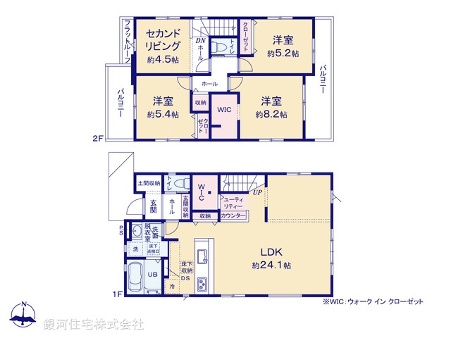 G00364347 千葉県木更津市中央２丁目 新築一戸建て 3388万円【間取図】