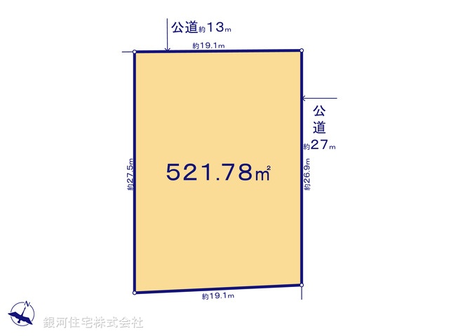 G00366046 千葉県千葉市中央区寒川町２丁目 土地 1億4800万円【区画図】