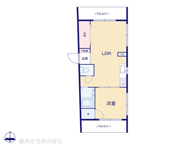 G00366144 東京都板橋区東新町１丁目 中古マンション 1788万円【間取図】