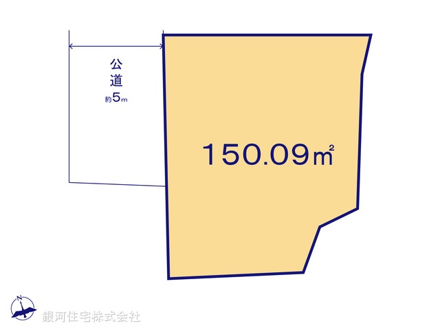 G00366150 東京都あきる野市野辺 土地(建築条件付土地) 1740万円【区画図】