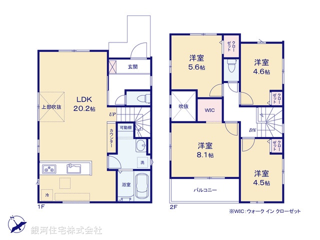 G00366802 千葉県千葉市若葉区千城台西１丁目 新築一戸建て 3499万円【間取図】