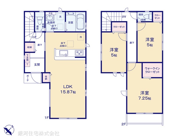 G00366979 千葉県千葉市美浜区高浜６丁目 新築一戸建て 3790万円【間取図】