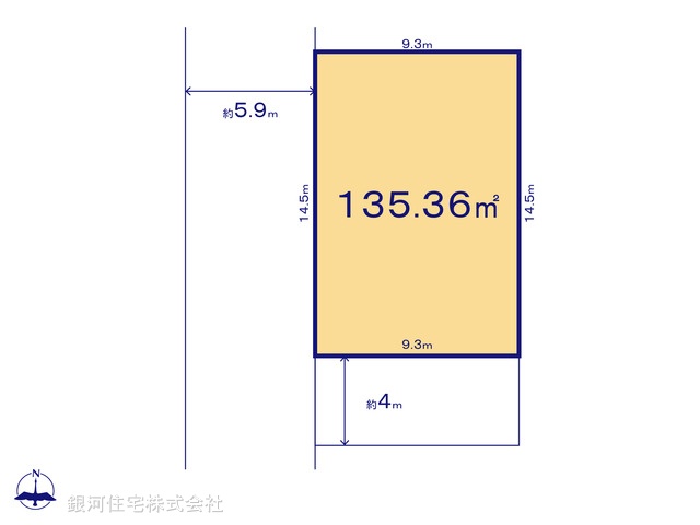 G00367772 千葉県四街道市大日 土地 2248万円【区画図】