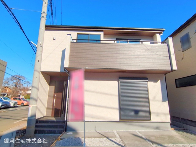 G00367964 東京都東村山市廻田町１丁目 新築一戸建て 4180万円 土地面積120.09m² (約36.32坪) 建物面積101.85m² (約30.80坪) 間取り４ＬＤＫ 築年月2025年01月(築１年以内)【外観8】