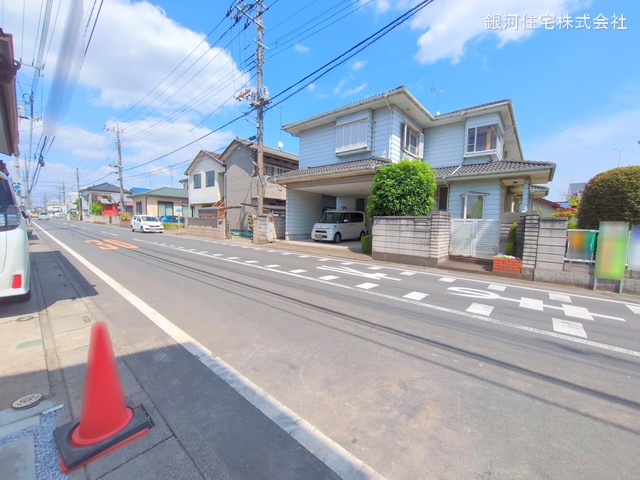 G00367987 埼玉県久喜市本町４丁目 新築一戸建て 3580万円 土地面積128.73m² (約38.94坪) 建物面積103.09m² (約31.18坪) 間取り３ＬＤＫ 築年月2025年04月【外観11】