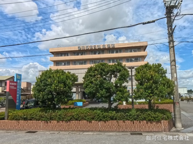 G00368003 埼玉県春日部市備後西５丁目 新築一戸建て 3790万円 土地面積116.26m² (約35.16坪) 建物面積113.85m² (約34.43坪) 間取り３ＬＤＫ 築年月2025年02月(築１年以内)【周辺環境】春日部中央総合病院