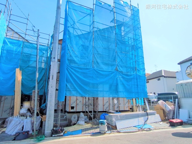 G00368009 神奈川県横浜市緑区長津田２丁目 新築一戸建て 6780万円 土地面積100.29m² (約30.33坪) 建物面積98.17m² (約29.69坪) 間取り４ＬＤＫ 築年月2025年07月【外観2】