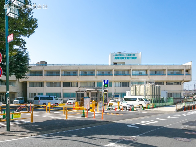 G00368009 神奈川県横浜市緑区長津田２丁目 新築一戸建て 6780万円 土地面積100.29m² (約30.33坪) 建物面積98.17m² (約29.69坪) 間取り４ＬＤＫ 築年月2025年07月【周辺環境】長津田厚生総合病院