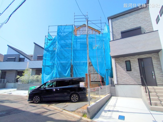 G00368014 神奈川県横浜市緑区長津田２丁目 新築一戸建て 6980万円 土地面積109.33m² (約33.07坪) 建物面積102.88m² (約31.12坪) 間取り４ＬＤＫ 築年月2025年07月【外観2】