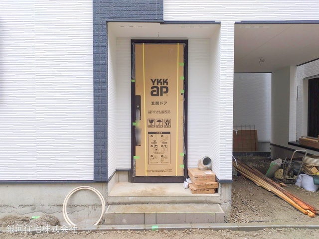 G00368045 神奈川県横浜市鶴見区矢向４丁目 新築一戸建て 5980万円 土地面積46.71m² (約14.12坪) 建物面積99.35m² (約30.05坪) 間取り３ＬＤＫ 築年月2025年03月(築１年以内)【外観5】