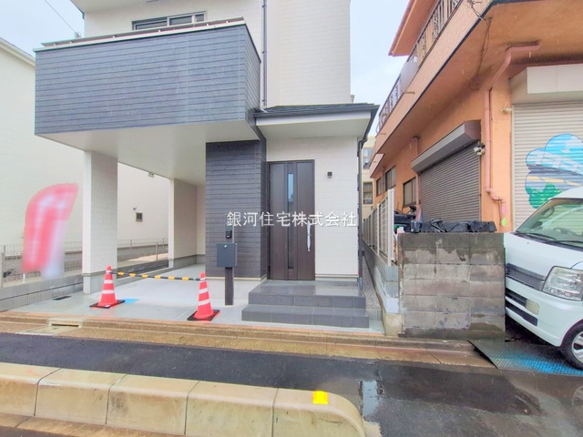 G00368179 埼玉県川口市上青木６丁目 新築一戸建て 3690万円 土地面積60.97m² (約18.44坪) 建物面積106.65m² (約32.26坪) 間取り３ＳＬＤＫ 築年月2025年04月(築１年以内)【外観6】