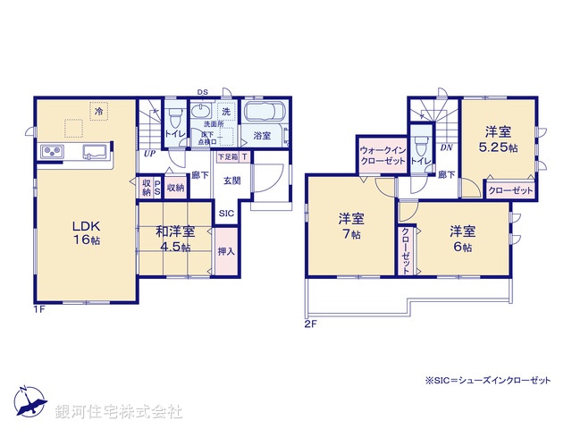 G00368872 千葉県船橋市大穴南３丁目 新築一戸建て 3290万円【間取図】