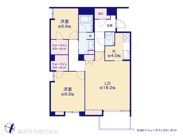 G00368949 東京都渋谷区千駄ヶ谷３丁目 中古マンション 1億9800万円【間取図】