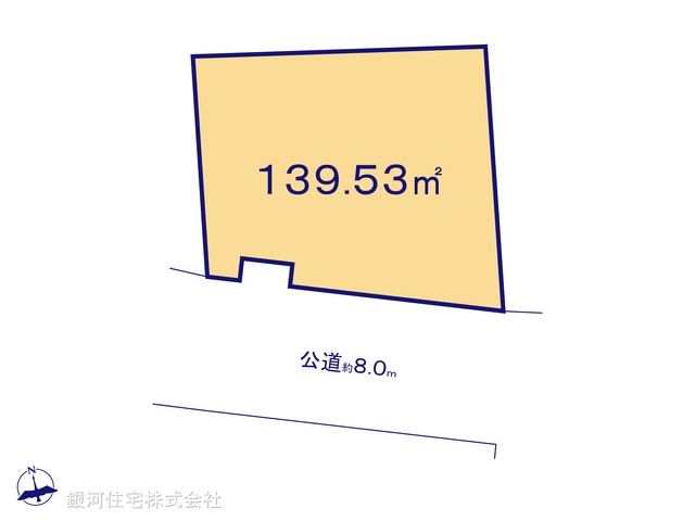 G00369164 神奈川県相模原市緑区町屋３丁目 土地 2080万円【区画図】