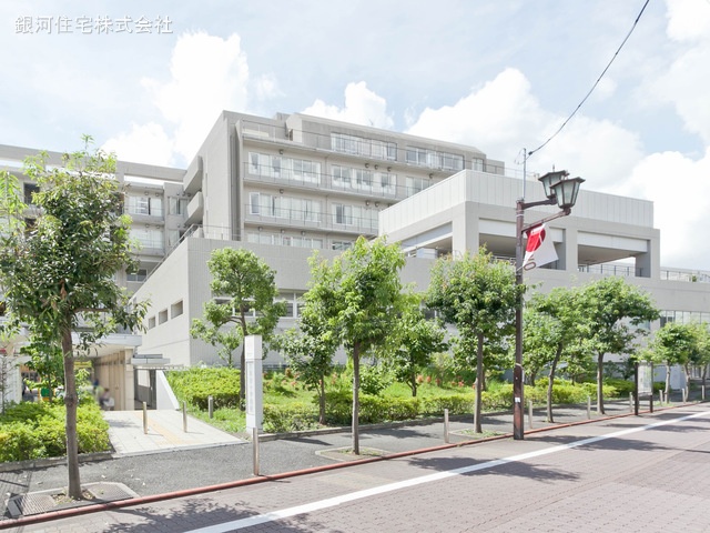 G00369345 東京都大田区中央６丁目 土地 5380万円 土地面積59.65m² (約18.04坪)【周辺環境】大森赤十字病院