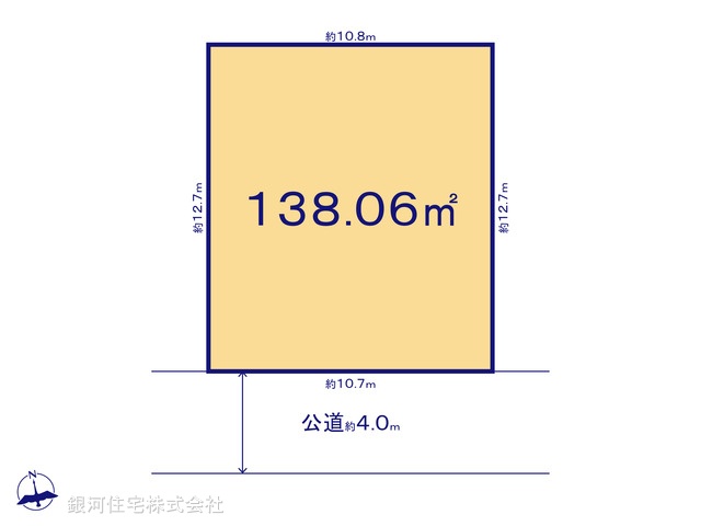 G00369495 千葉県佐倉市臼井 土地 1280万円【区画図】