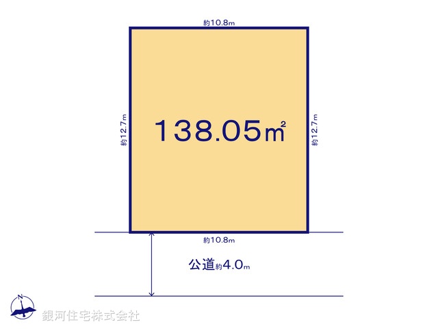 G00369496 千葉県佐倉市臼井 土地 1280万円【区画図】