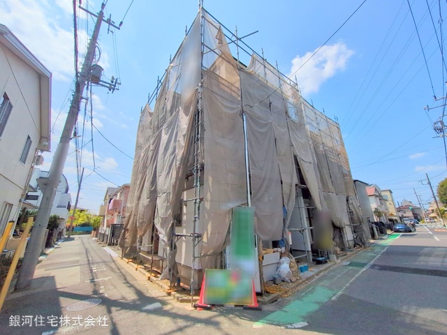 G00369560 埼玉県蕨市南町１丁目 新築一戸建て 5699万円 土地面積57.71m² (約17.45坪) 建物面積110.54m² (約33.43坪) 間取り４ＬＤＫ 築年月2025年05月【外観16】