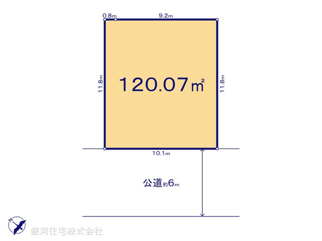 G00369833 千葉県松戸市牧の原１丁目 土地 3490万円【区画図】