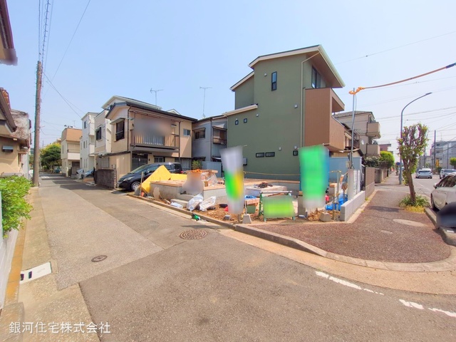 G00369857 埼玉県蕨市南町４丁目 新築一戸建て 5998万円 土地面積66.38m² (約20.07坪) 建物面積125.08m² (約37.83坪) 間取り４ＬＤＫ 築年月2025年06月【外観3】