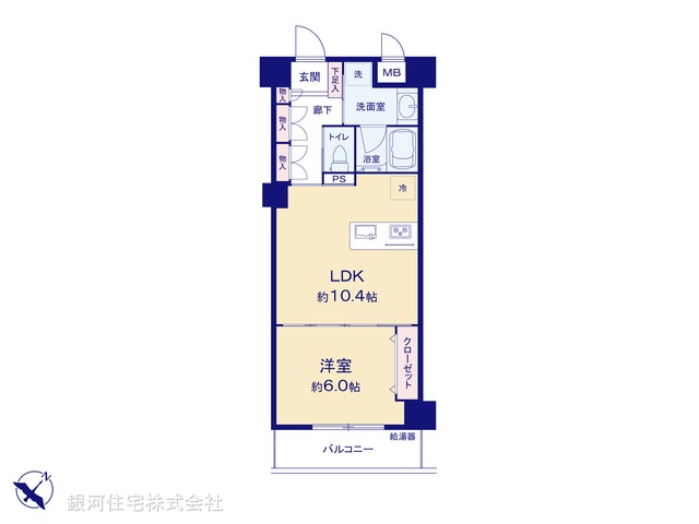 G00370036 東京都墨田区東向島１丁目 中古マンション 3999万円【間取図】