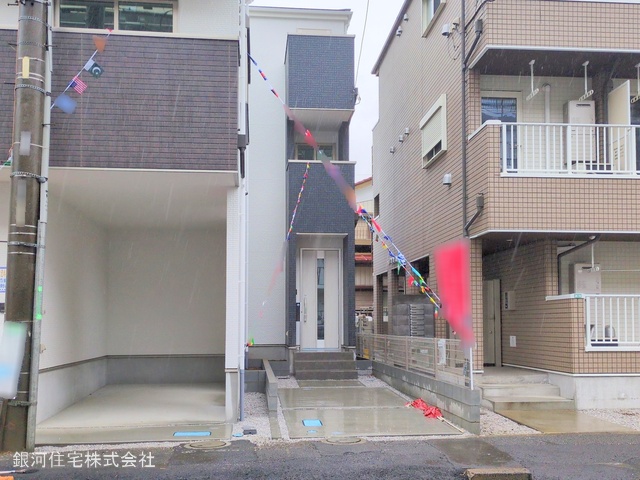 G00370048 埼玉県蕨市南町２丁目 新築一戸建て 4699万円 土地面積63.73m² (約19.27坪) 建物面積84.37m² (約25.52坪) 間取り２ＳＬＤＫ 築年月2025年02月(築１年以内)【外観14】