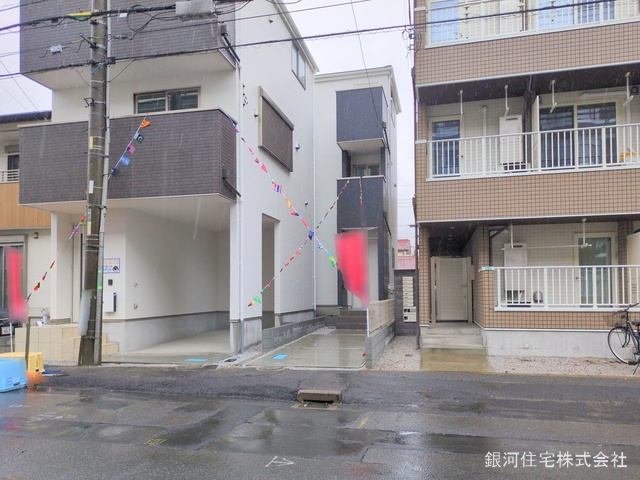 G00370048 埼玉県蕨市南町２丁目 新築一戸建て 4699万円 土地面積63.73m² (約19.27坪) 建物面積84.37m² (約25.52坪) 間取り２ＳＬＤＫ 築年月2025年02月(築１年以内)【外観15】