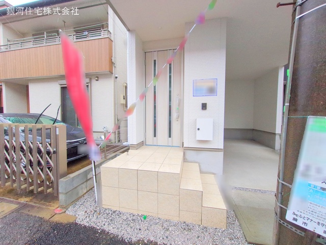 G00370049 埼玉県蕨市南町２丁目 新築一戸建て 5099万円 土地面積50.41m² (約15.24坪) 建物面積91.96m² (約27.81坪) 間取り３ＬＤＫ 築年月2025年02月(築１年以内)【外観7】